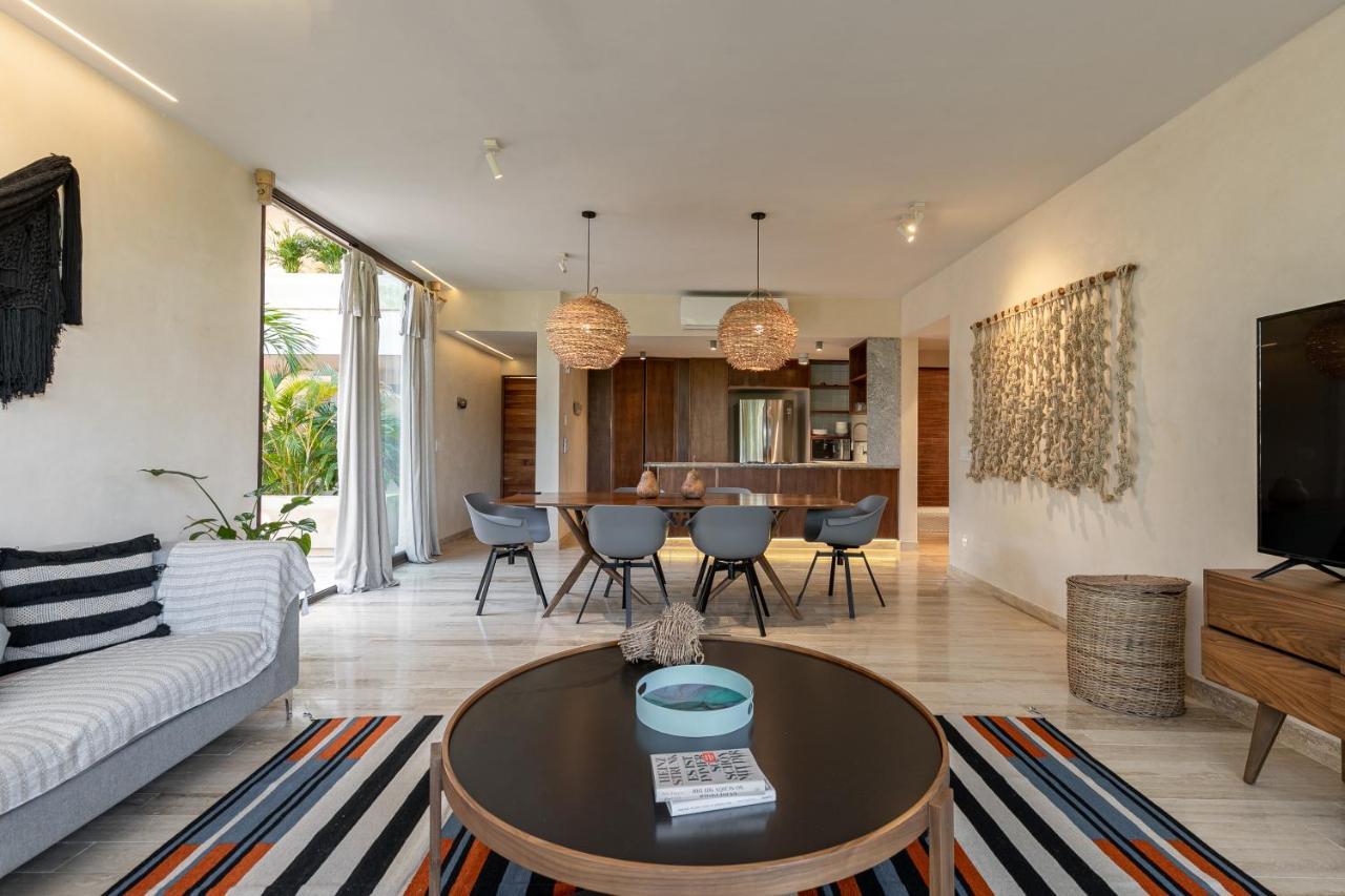 308-303 Beautiful Apartments With 3 Bedrooms Tulum Exterior photo